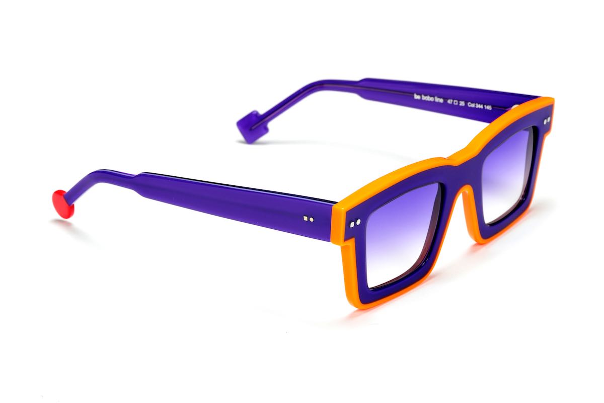 344 orange brillant | violet brillant