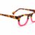 53 shiny fawn tortoiseshell | shiny neon pink