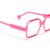 602 translucent raspberry glossy | fluorescent pink glossy